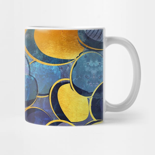 Abstract deep blue // pattern by SelmaCardoso